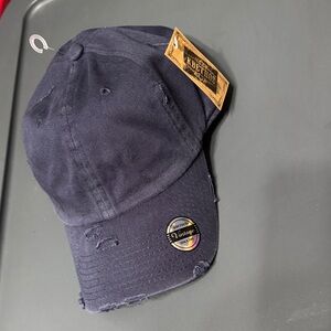 KBETHOS Navy Blue Vintage Distressed Cap